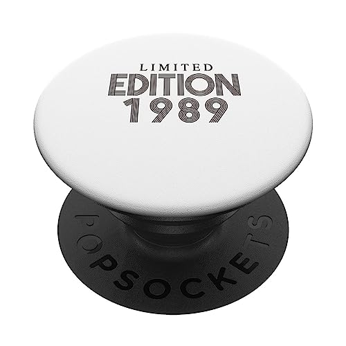 Edición limitada 1989 Cumpleaños 1989 Vintage 1989 PopSockets PopGrip Intercambiable