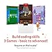 Osmo - Coding Starter Kit for iPad - 9 Educational Learning Games - Ages 5-10+ - Learn to Code, Coding Basics & Coding Puzzles Plus Counting, Shapes, Phonics & Creativity (iPad Base Included)