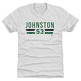 500 LEVEL Wyatt Johnston T-Shirt (Premium Men's T-Shirt, Small, Tri Ash) - Wyatt Johnston Dallas Font