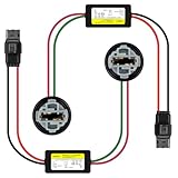 Fenikso 7440 LED Load Resistors Plug and Play Anti Flicker Harness, Anti Hyper Blink Flash Error Cancel Canbus Brake-2PCS