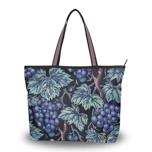 Sac en soie William Morris bleu raisin, accessoire de luxe zippé