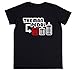 Wigoro The Man Pedal Enfant Unisexe Garçons Filles Noir T-Shirt Kids Unisex T-Shirt