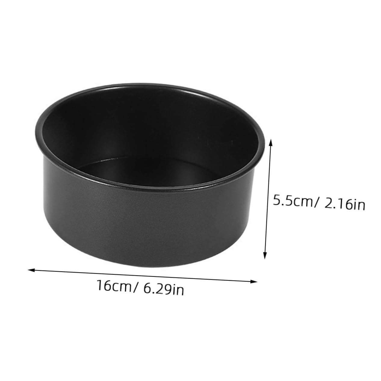 Cabilock Round Cake Pan Stainless Steel Baking with Removable Bottom Non Stick Design for Easy Demolding and Cleaning for Cheesecakes and Cakes