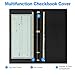 CASMONAL Checkbook Covers for Personal Checkbook, PU Leather Check Book Covers for Women & Men – Fashionable Print Design