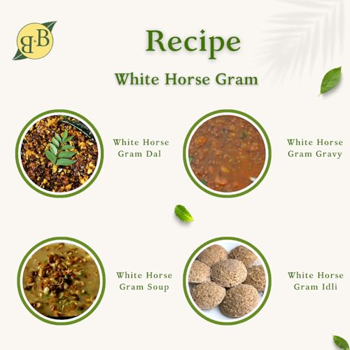 Image of B&B Organics White Horse Gram(900g) / Traditional Lentil /Vellai Kollu Paruppu