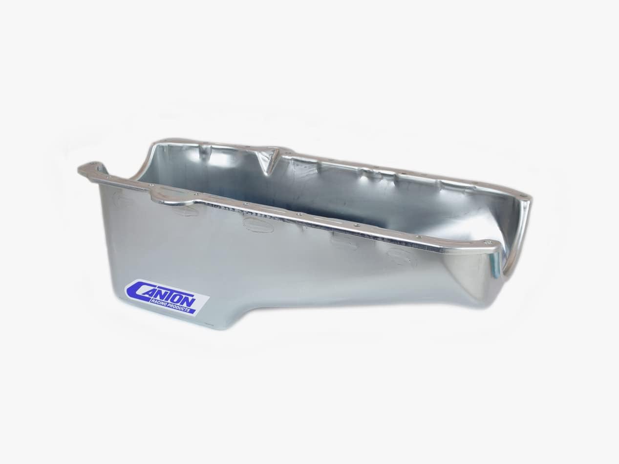 Canton Racing Products 11-200 Oil Pan (Small Block Chevy Stock Appearing Circle Track Pan)