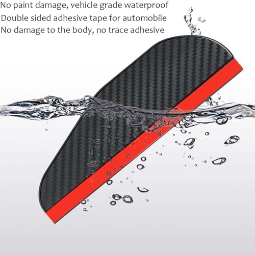 Déflecteur de pluie rétroviseur Volvo pour une visibilité claire en voiture - 3