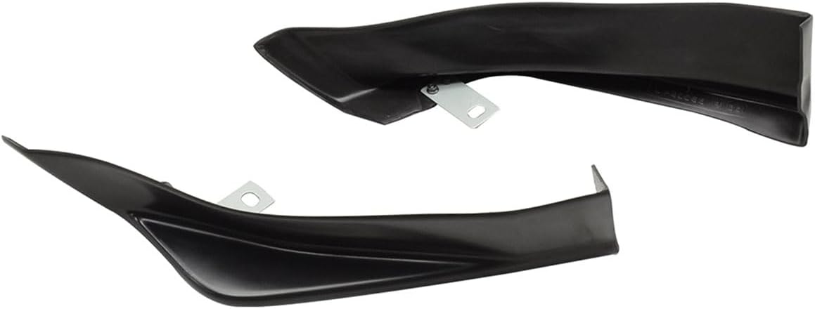 Rear Bumper Side Apron, Compatible with 2013-2016 Scion FR-S 2013-2020 Subaru BRZ 2012-2016 Toyota 86, Unpainted Black PU, Lower Splitter Canards Diffuser Valance Corner Spats, 2PCS