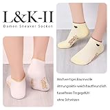 L&K-II 12 par skarpetki damskie sneakersy krótkie lato 2135 39/42