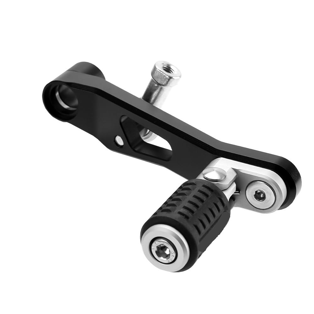 Lpuytrb Silver Gear Shifter Pedal Aluminum Adjustable Folding Gear Shifter Shift Pedal Lever For Cb500x 2018-2023 Cb500 For Hornet Nx500 2023-2024