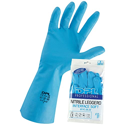Dpl Professional Guanti Piatti Nitrile Anallergici S Giardinaggio