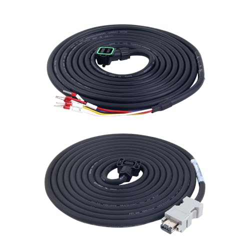 STEPPERONLINE AC Servomotor kit EtherCAT A6 Serie 750W Servomotor 3000rpm 2,39Nm mit Bremse 17 Bit Absolutwertgeber IP67 + 750W EtherCAT AC Servomotortreiber+ 3.0M Kabels