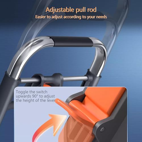 Portable Garden Hose Cart, Mobile Metal Hose Reel with Wheels, Rope Storage Rack for Convenient Hose Storage and Watering, Gardening Tools - Image 4