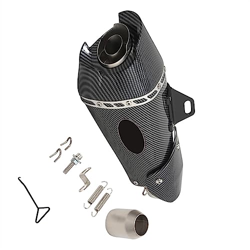Tubo de escape universal para evitar exceso de calor en Yamaha MT07 y CB300R