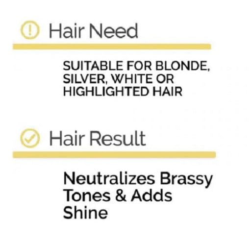 Miniatura 4 de Novex Champú tonificante morado rubio frío de 101 onzas  101fl oz - Champú morado neutraliza tonifica con extracto de acai y ceramidas para cabello