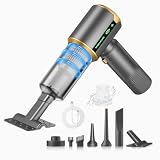 JIXINMIYUE Handheld Car Vacuum Cleaner: Cordless Vacuum with...