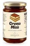 Agrisicilia Cremamisù crema spalmabile al Tiramisù, vasetto da 350g, dolce al caffè e cacao, ideale per colazioni e dessert
