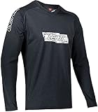 leatt 5021120504 maglia mtb gravity 2.0, xl, nero