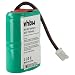 Produktbild vhbw Akku kompatibel mit Dogtra FieldTrainer SD-400, Transmitters SD-400S Hundehalsband Hunde-Trainer (150mAh, 4,8V, NiMH)