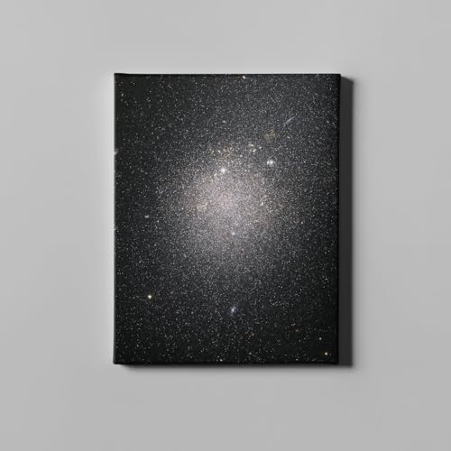 Hubble Télescope NGC 4163 Toile Galerie Spiffing Prints grand format tableau mural espace