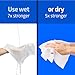 Medline Absorbent Wipers+ Disposable Heavy Duty Dry Wipes, 12