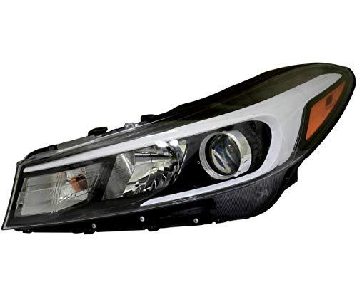 New Left Driver Side Halogen Headlight Assembly For 2017-2018 Kia Forte and Kia Forte5 Without LED Position Lamp KI2502201