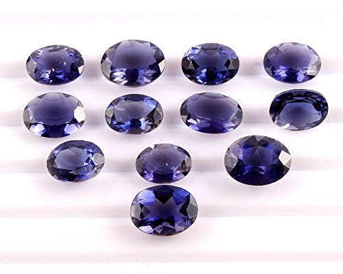Iolite naturelle 6x4mm de qualité AAA pour création de bijoux raffinés - 5
