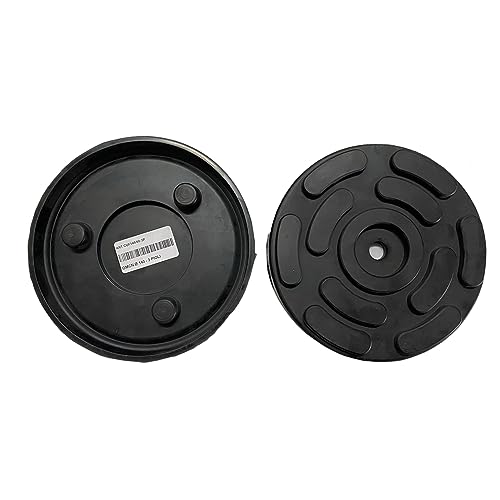 Generico TAMPONI A Cuffia Gomma Tondo Ponte Sollevatore OMCN Ø140mm 3 PIOLI 4pz