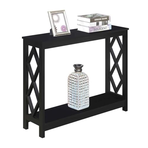 Convenience Concepts Diamond Console Table, Black