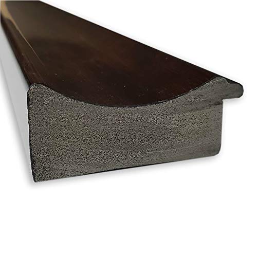 Image of Framed Vanity Mirror | Bathroom Mirrors for Wall | Coffee Bean Brown Mirror | Wall Mounted Mirror | Small Mirror | 25.25 x 21.25 in.