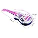 Electric Guitar,Sanmersen 4 Strings Music Kids Electric Guitar Children Musical Instruments Educational Toy for Toddler (Pink)
