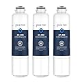 GLACIER FRESH Compatible with Samsung DA29-00020B Refrigerator Water Filter, DA29-00020A/B, DA29-00020B-1, HAF-CIN/EXP, 46-9101, RF4267HARS For French Door Fridge Kitchen (3 PACK)