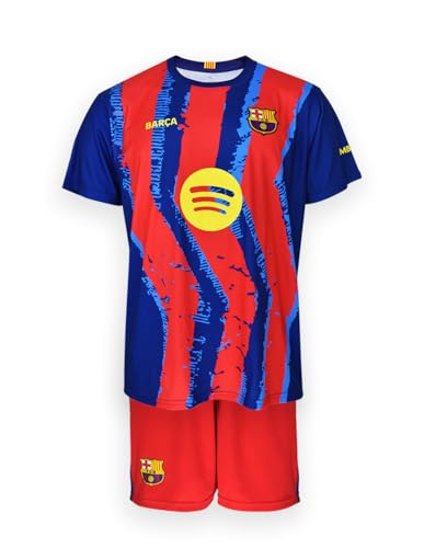 Ensemble 4e tenue FC Barcelona enfant 25/26 - Maillot et short mixte