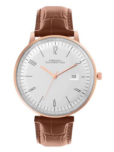 Image of French Connection Silver Sunray Dial | Analog Watch for Men's | FCN0163BRL