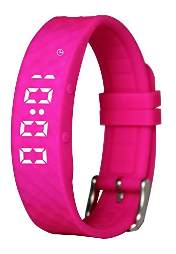 PivotellPink Vibratime Vibrating Reminder Watch - with up to 10 Daily Alarms