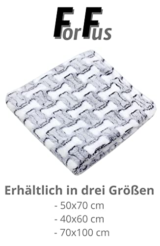 ForFus Coperte in Pile per Animali Domestici Cani