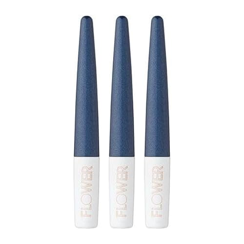 FLOWER BEAUTY Delineador líquido mezclable  Delineador líquido versátil de alta pigmentación y extra fino  Maquillaje de ojos a prueba de manchas, a