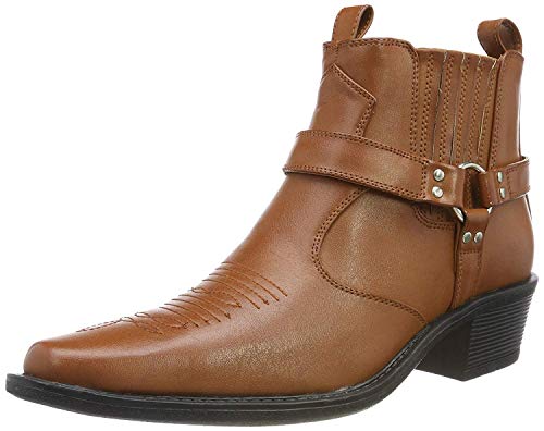 Botas de hombre tipo western US Brass Eastwood, color Marrón, talla 45 EU