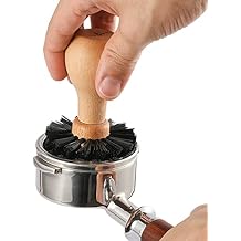 MHW-3BOMBER Coffee Portafilter Cleaning Brush Espresso Machine Portafilter Brush Speacial for 58mm Portafilter Professional Barista Cleaning Tools Effectively Cleaning B5341