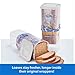 Buddeez Bread Buddy Bread Box – Keep Your Loaf Fresh - White Lid, Pack of 1
