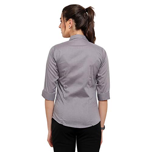 Image of Blue RoninWomen Stylish Western Official Formal Shirts for Women Regular fit Shirts for Women