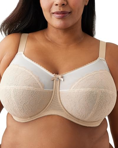 Wacoal Retro Chic Full-Busted Underwire Bra 855186 Toast 34DD