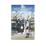 The Girl Who Leapt Through Time Movie Poster Canvas Prints Poster Decorative Painting Canvas Wall Art Living Room Posters Bedroom Painting 12x18inch(30x45cm)