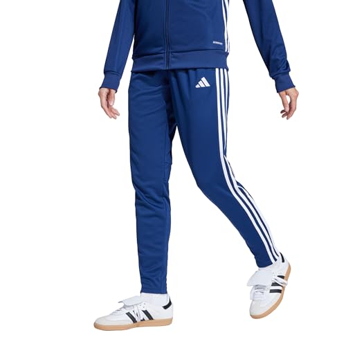 Adidas Womens Tiro 25 Essentials Training Soccer Pants Team Navy Blue/White Large
