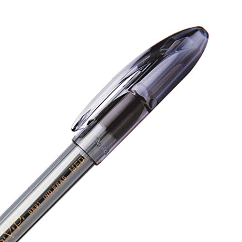 Caneta Esferográfica Pentel R.S.V.P Preta, Pentel, Sm/Bk91Sm-A, Preta