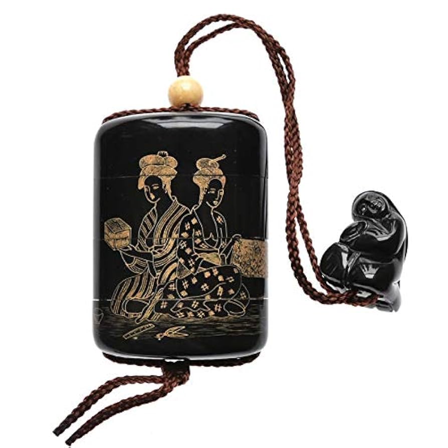 Amazon.co.jp: 印籠（いんろう） 【和み】 水牛角製 : 文房具