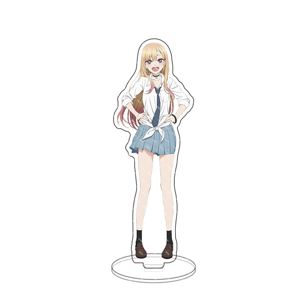 My Dress-Up Darling - Figura De Pie De Acrílico, Diseño De Anime Kitagawa Marin/Gojō Wakana, Modelo De Soporte De Doble Cara, Figura De Acción En Miniatura, Decoración De Escritorio, 15 Cm