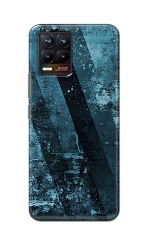 Image of Printed Hard Back Cover for Realme 8 Pro 4G Back Cover (Rugged Background -J1) -190724(EA)