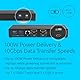Kensington SD4781P Dual USB-C 4K Dockingstation, bis zu 100W Leistung, 6 Anschluss-Ports & zusätzlich 2 HDMI 2.0, aus 50% recyceltem Material, kompatibel mit Windows, macOS & ChromeOS (K33603EU)
