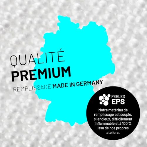 Pouf géant XXL 380L déperlant intérieur/extérieur Lumaland